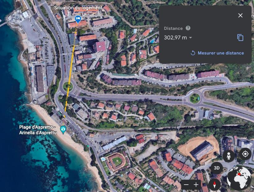 Magnifique Appartement Avec Balcon Vue Mer A L'Entree D'Ajaccio Аяччо Экстерьер фото