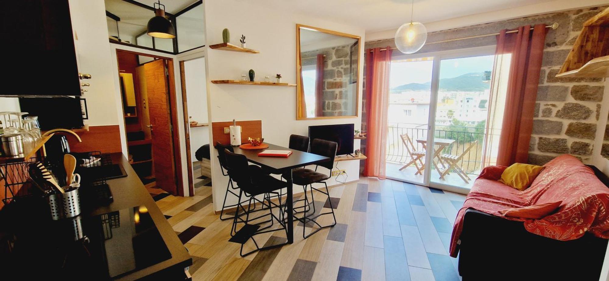 Magnifique Appartement Avec Balcon Vue Mer A L'Entree D'Ajaccio Аяччо Экстерьер фото